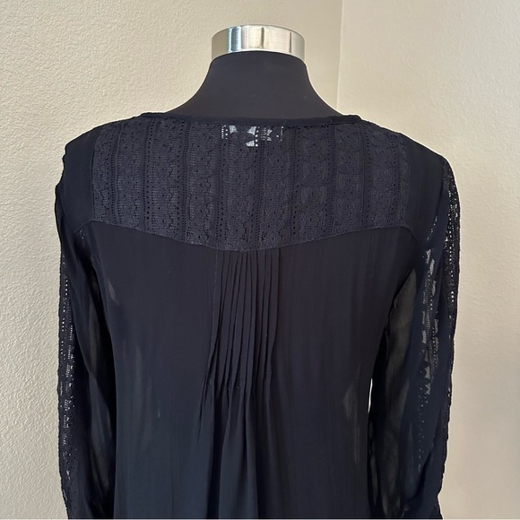 World Market Sheer Lace Ruffle Swim Coverup - Picture 8 of 10